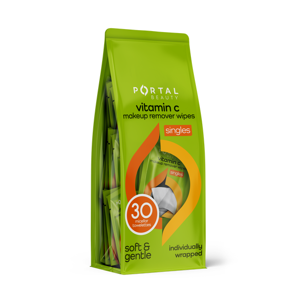 Portal Beauty Vitamin C Makeup Remover Wipes
